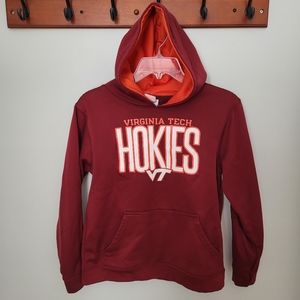 Virginia Tech Hokies Youth‎ Unisex Pullover Hoodie Size Large 11/12